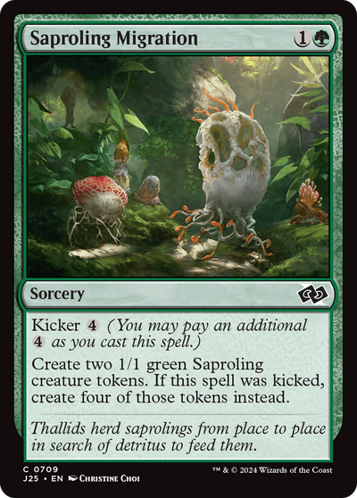 Saproling Migration