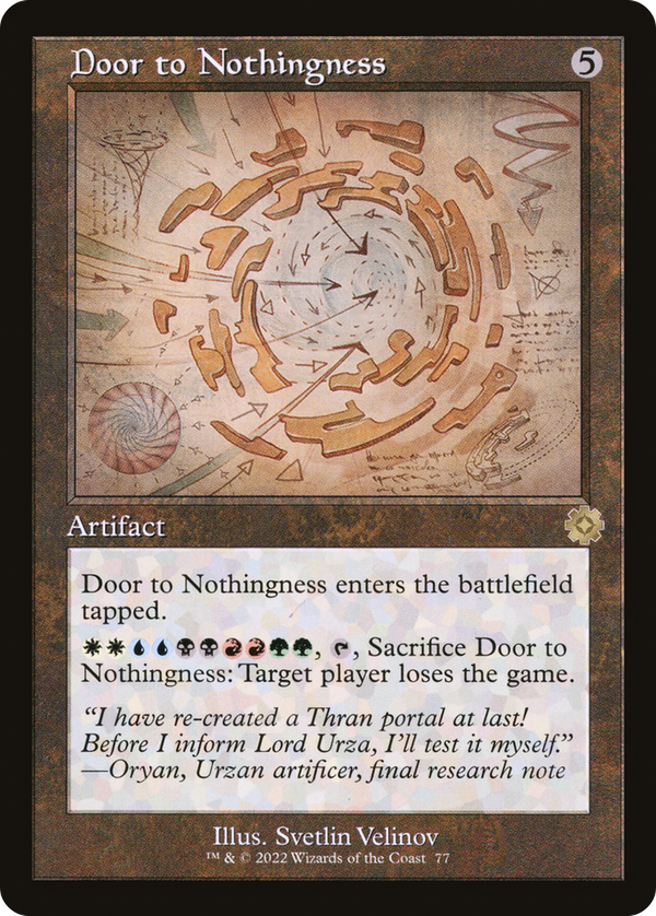 Door to Nothingness (brr)