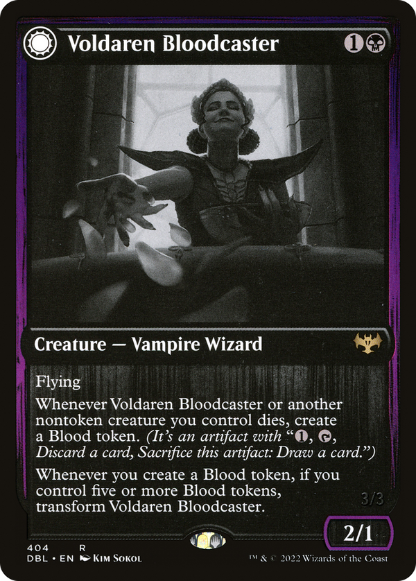 Voldaren Bloodcaster // Bloodbat Summoner (dbl)