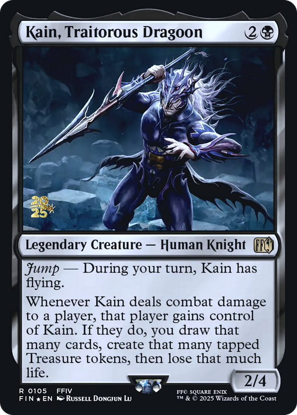 Kain, Traitorous Dragoon (pfin)