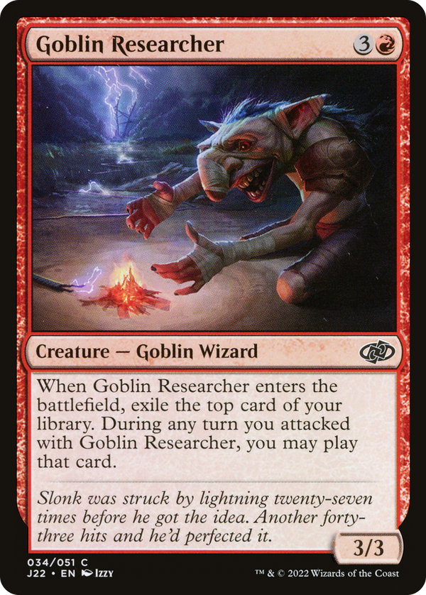 Goblin Researcher (j22)