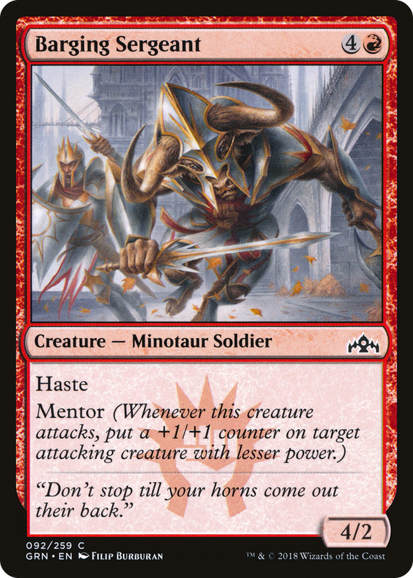 Barging Sergeant (grn)