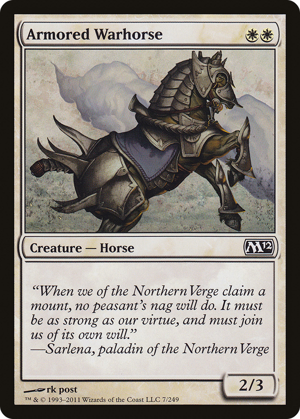 Armored Warhorse (m12)