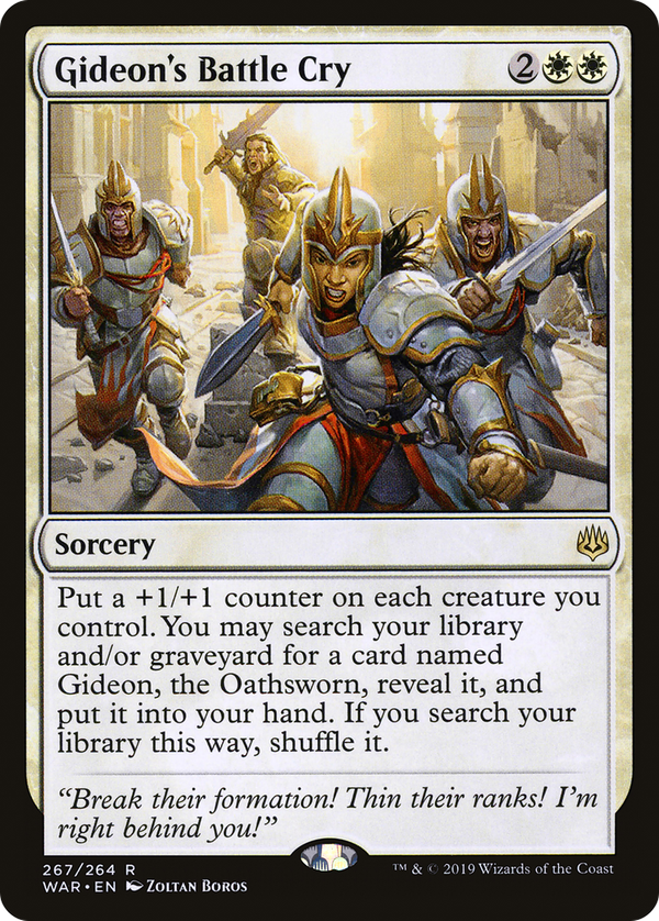 Gideon's Battle Cry (war)