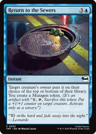 Return to the Sewers