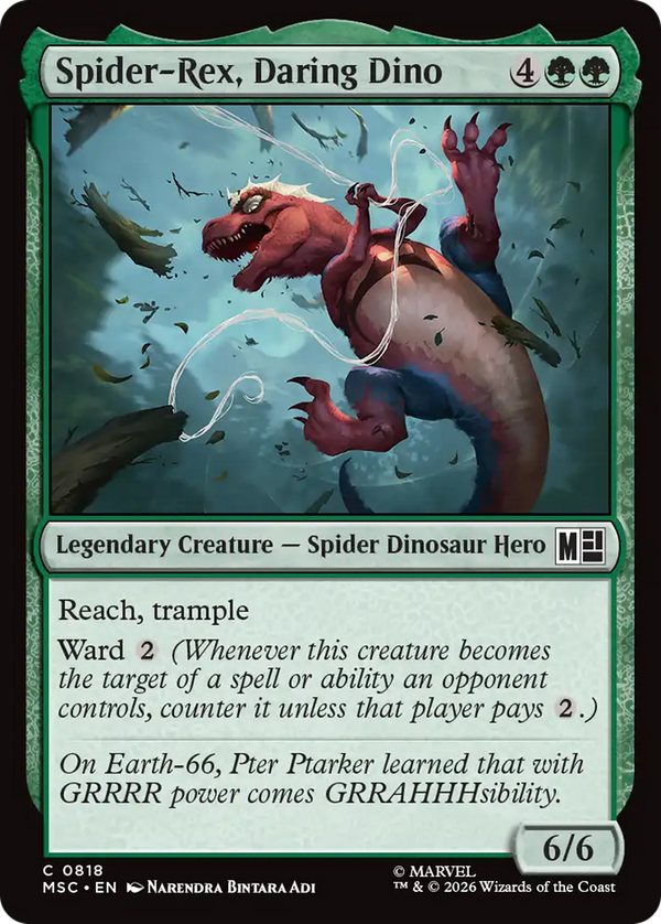 Spider-Rex, Daring Dino (msc)