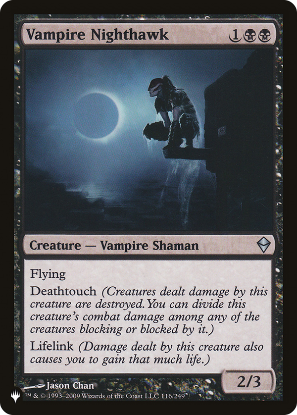 Vampire Nighthawk (plst)