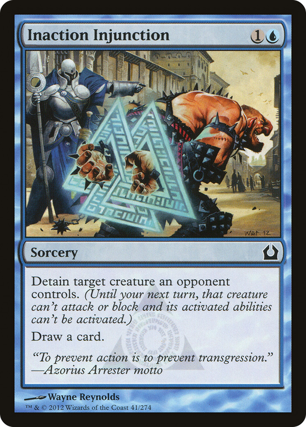 Inaction Injunction (rtr)