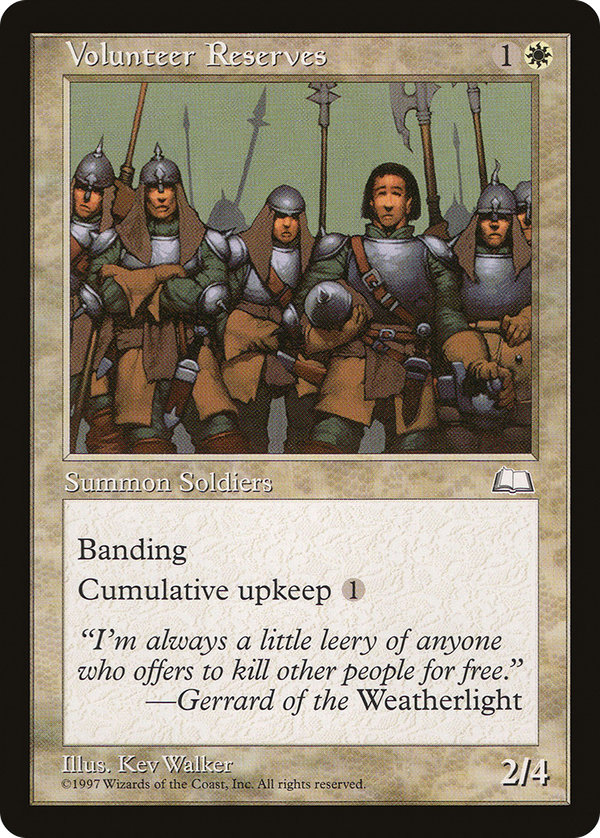 Volunteer Reserves (wth)