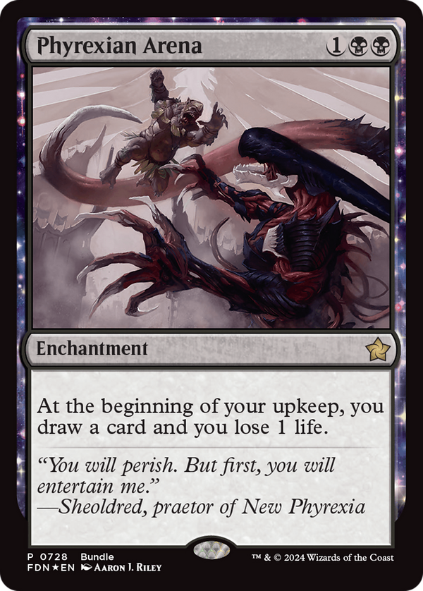 Phyrexian Arena (fdn)
