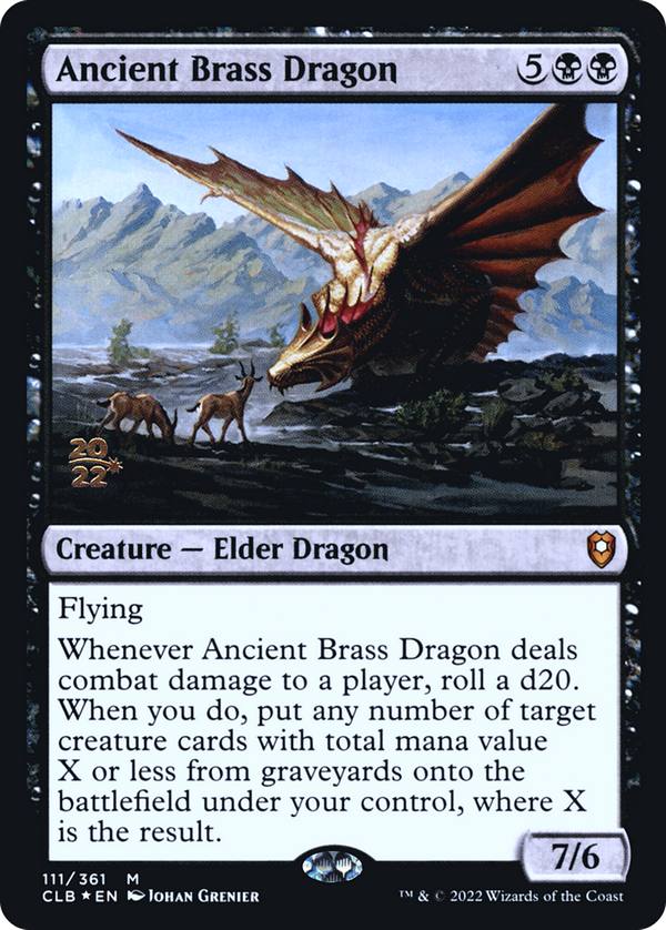 Ancient Brass Dragon (pclb)