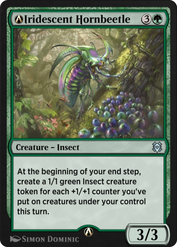 A-Iridescent Hornbeetle (znr)