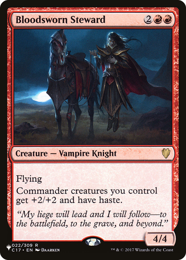 Bloodsworn Steward (plst)