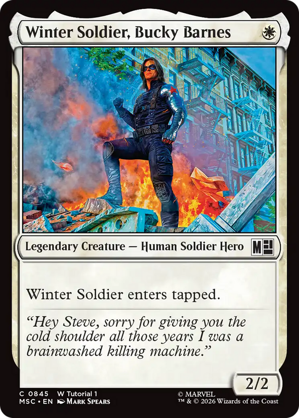 Winter Soldier, Bucky Barnes (msc)