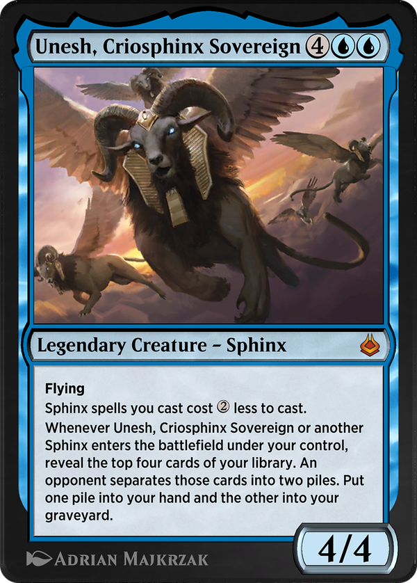 Unesh, Criosphinx Sovereign (akr)