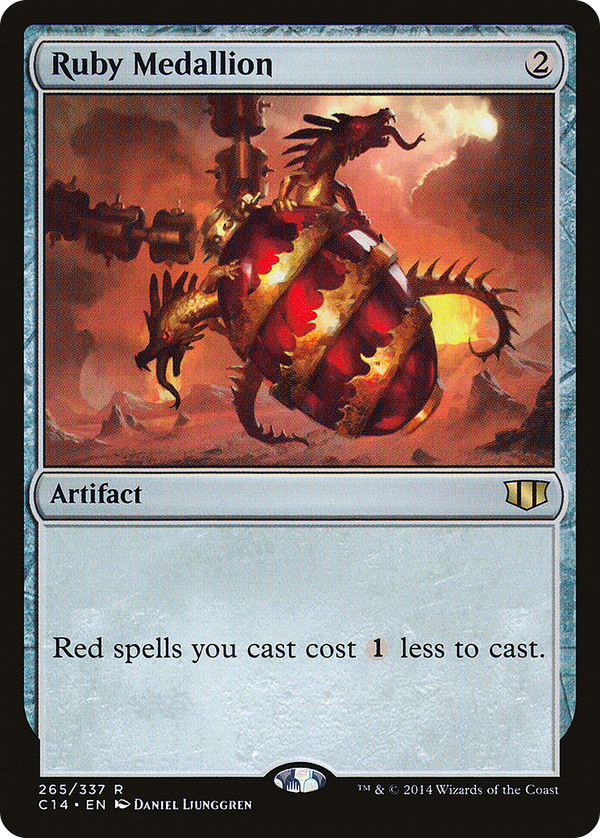 Ruby Medallion (c14)
