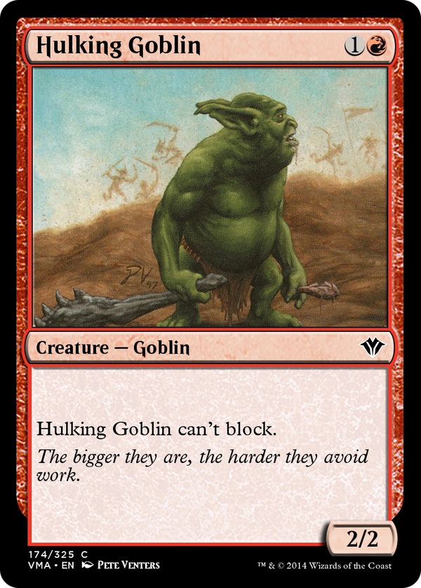 Hulking Goblin (vma)