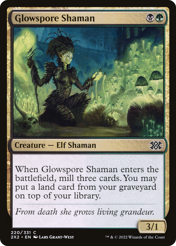 Glowspore Shaman (2x2)