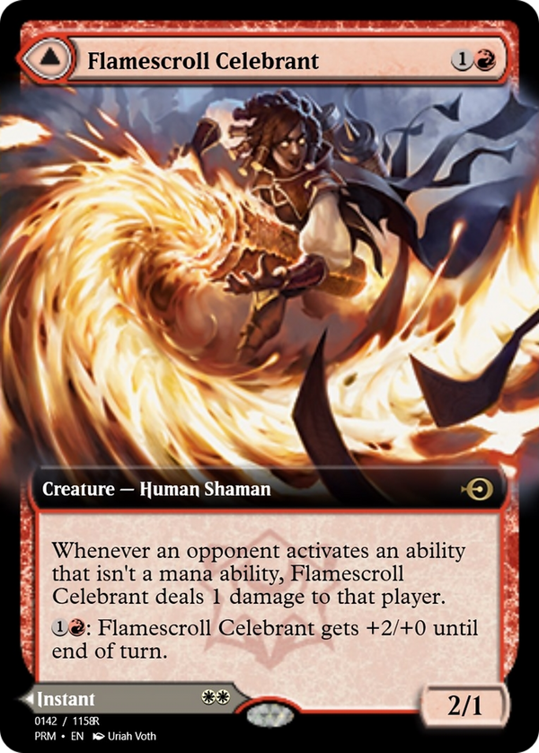 Flamescroll Celebrant // Revel in Silence (prm)