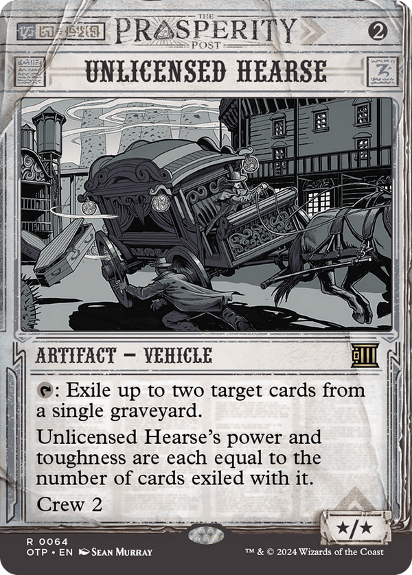 Unlicensed Hearse (otp)