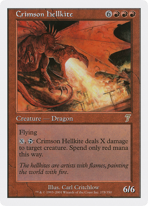 Crimson Hellkite (7ed)