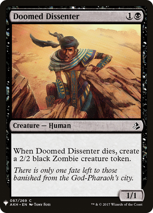 Doomed Dissenter (plst)