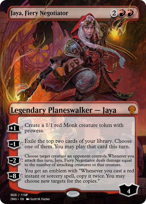 Jaya, Fiery Negotiator (prm)