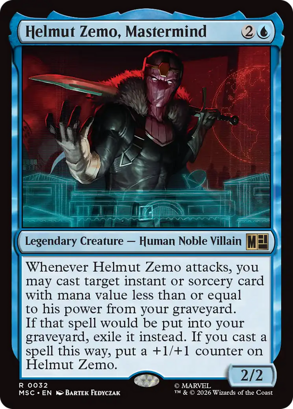 Helmut Zemo, Mastermind (msc)
