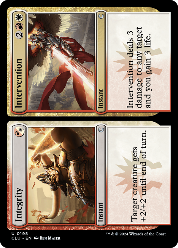 Integrity // Intervention (clu)