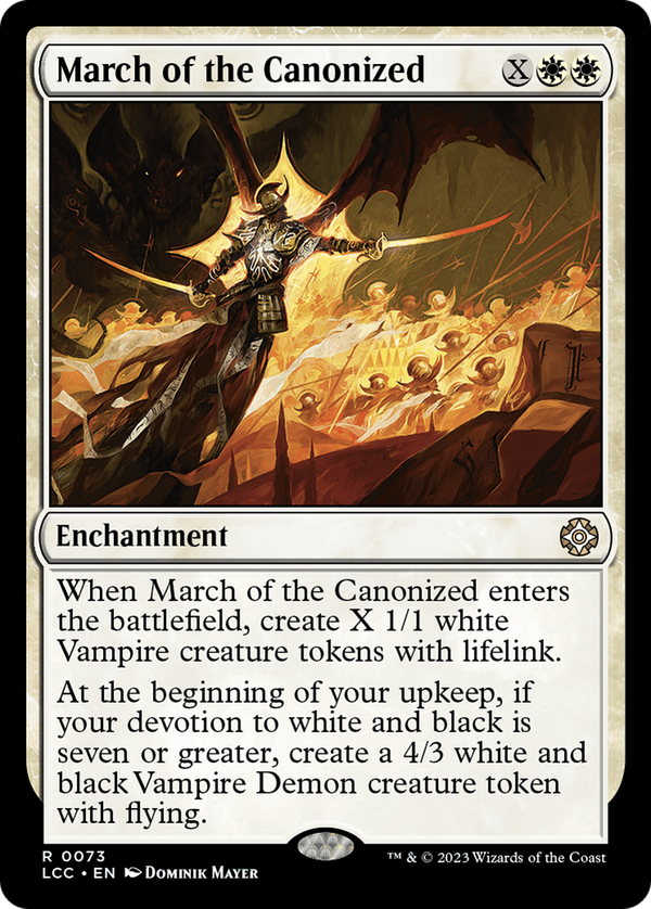 March of the Canonized (lcc)