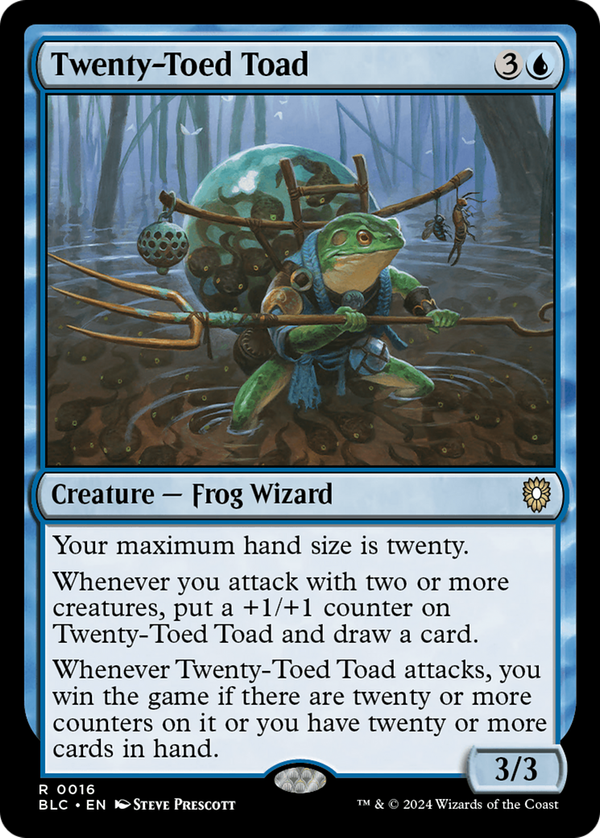 Twenty-Toed Toad (blc)