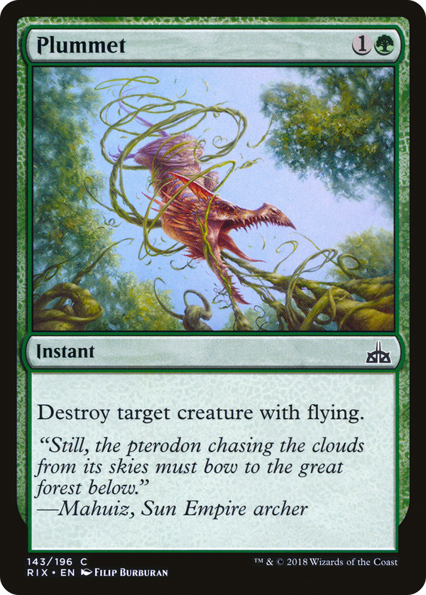 Plummet (rix)
