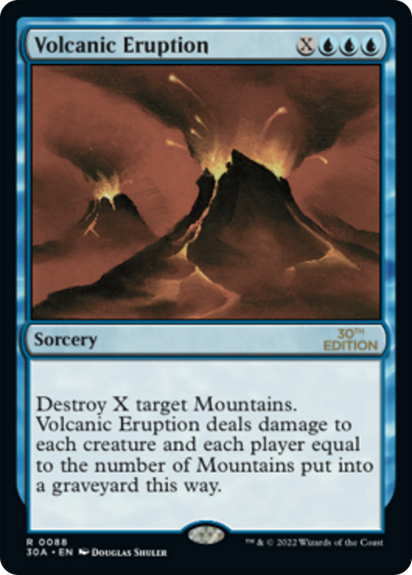 Volcanic Eruption (30a)