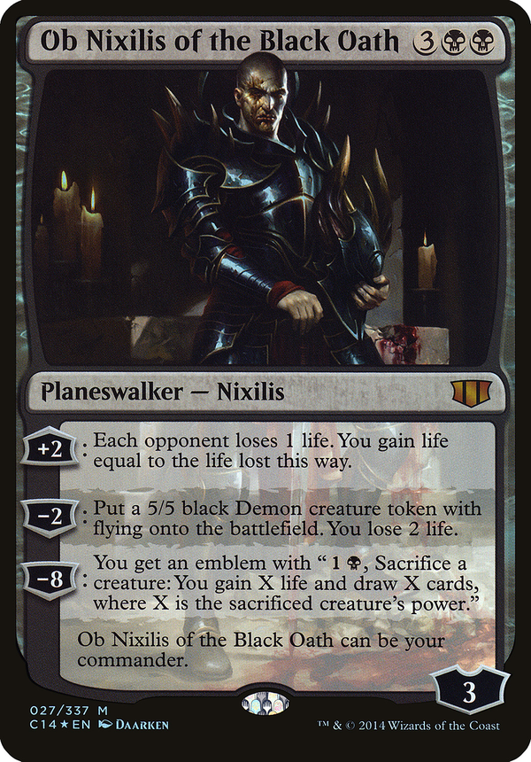 Ob Nixilis of the Black Oath (oc14)