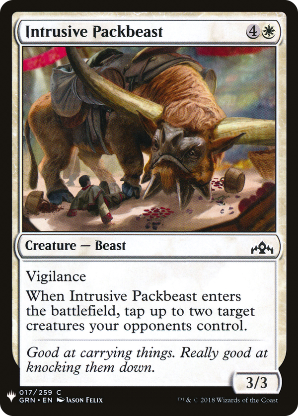 Intrusive Packbeast (plst)