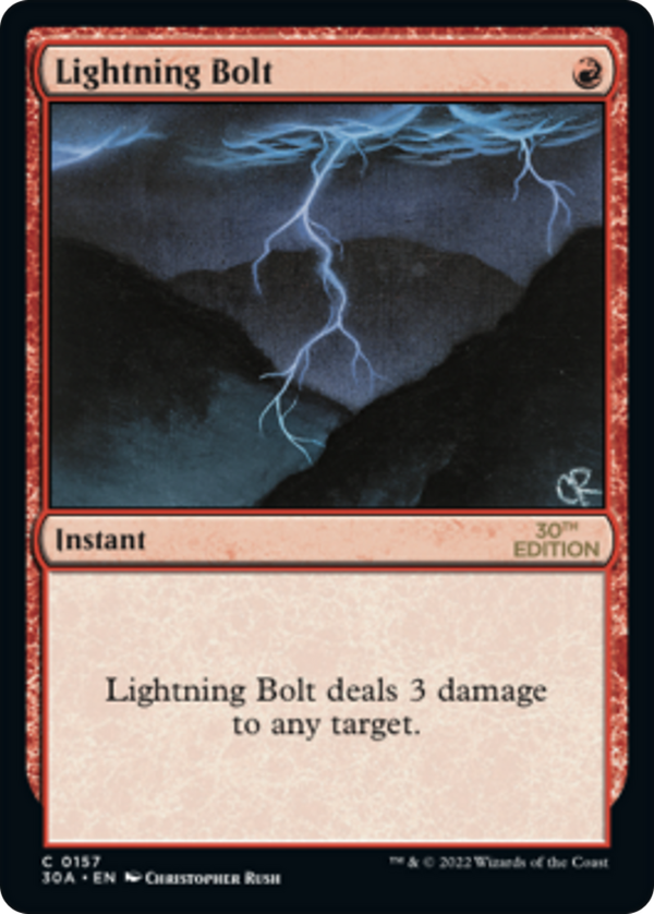 Lightning Bolt (30a)