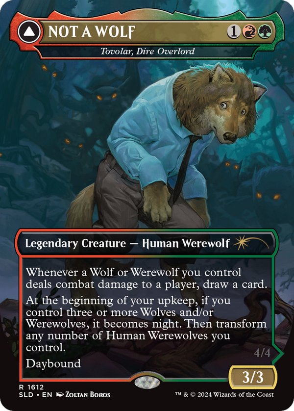 Tovolar, Dire Overlord // Tovolar, the Midnight Scourge (sld)