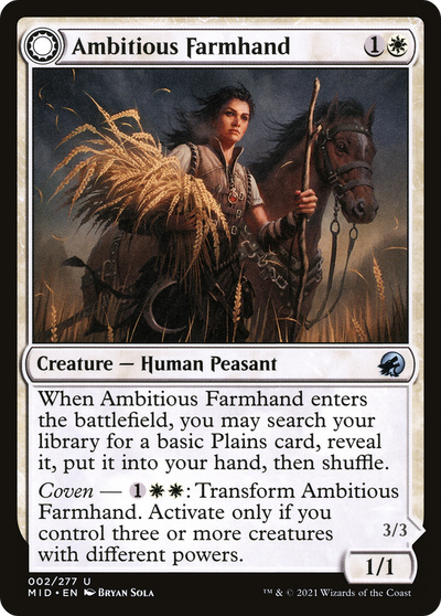 Ambitious Farmhand // Seasoned Cathar