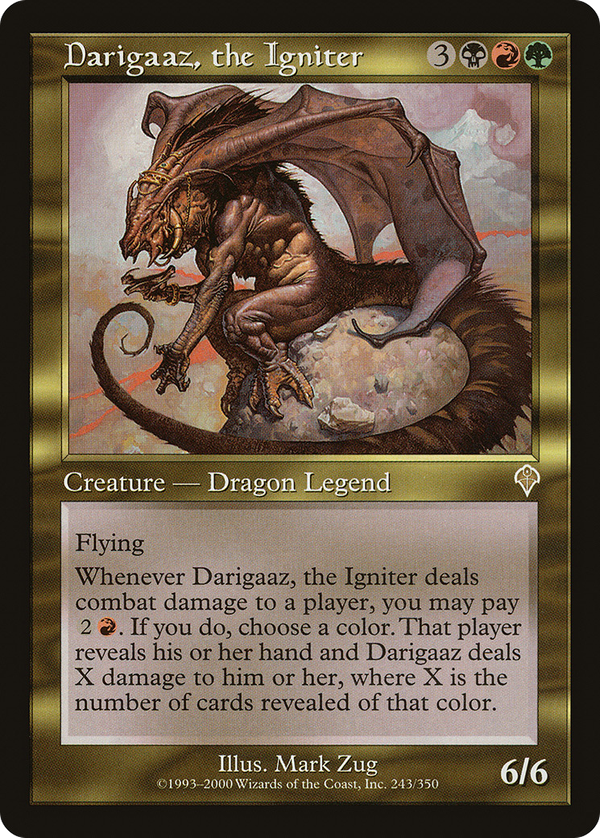 Darigaaz, the Igniter (inv)