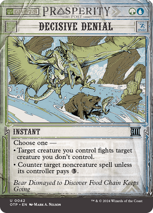 Decisive Denial (otp)