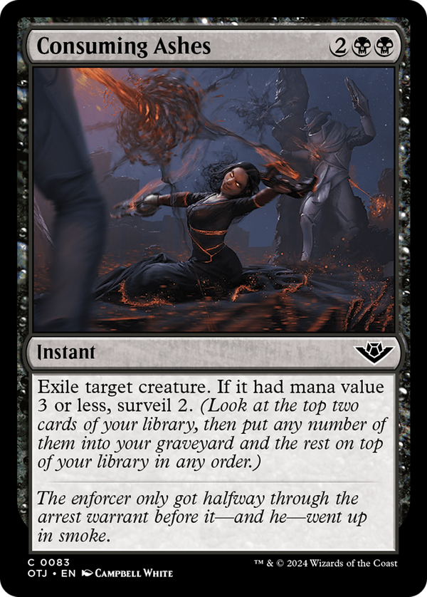 Consuming Ashes (otj)