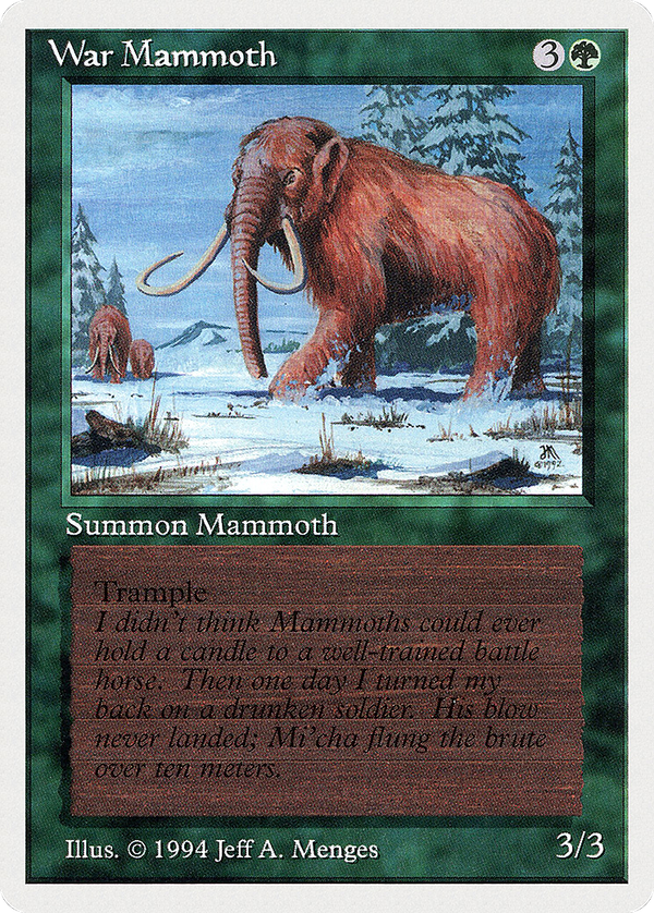 War Mammoth (sum)