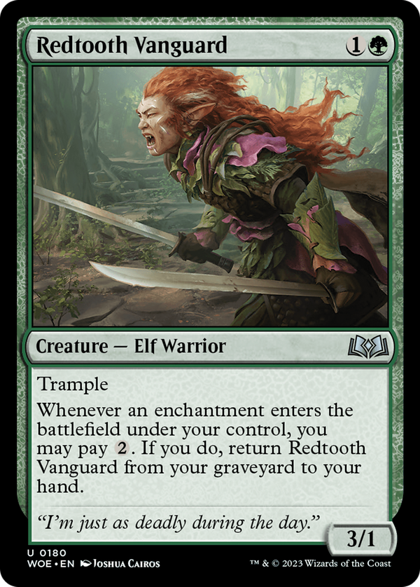 Redtooth Vanguard (woe)