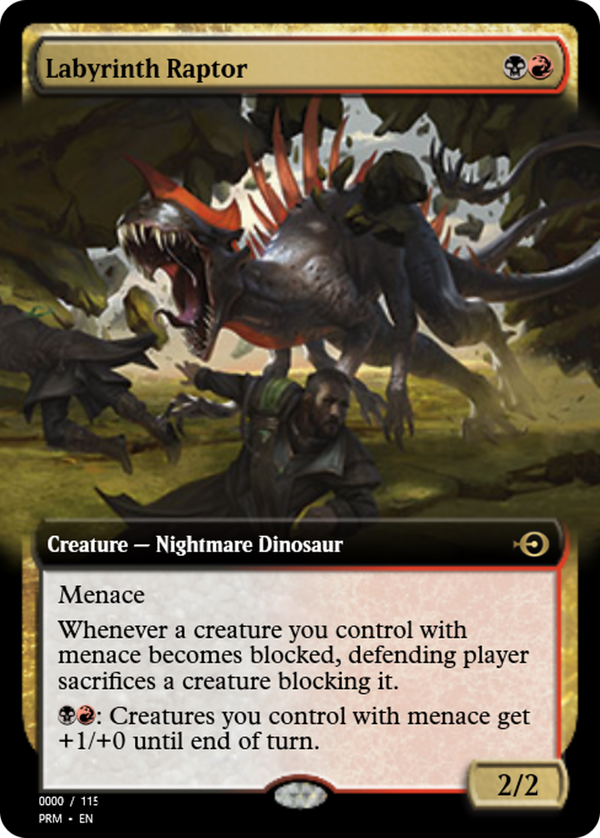 Labyrinth Raptor (prm)