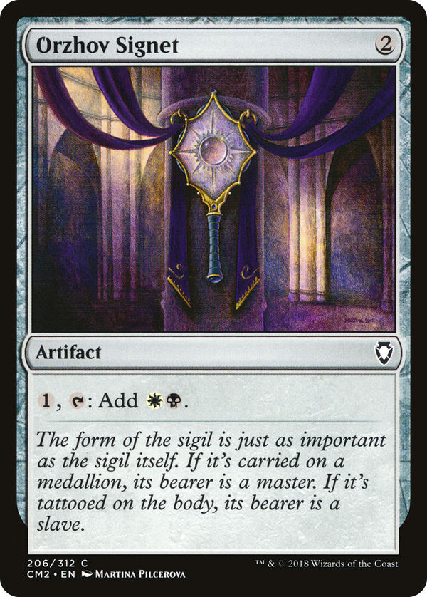 Orzhov Signet (cm2)
