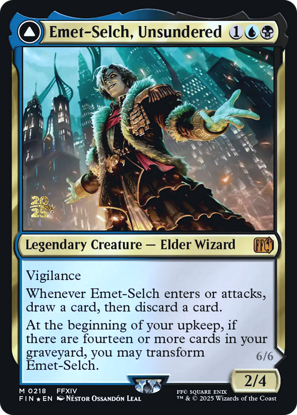 Emet-Selch, Unsundered // Hades, Sorcerer of Eld (pfin)