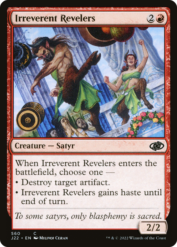 Irreverent Revelers (j22)