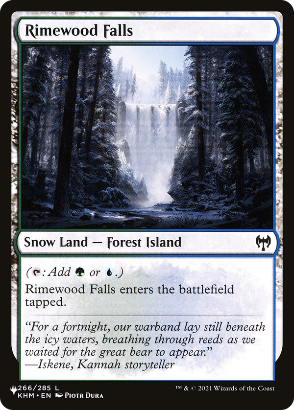 Rimewood Falls (plst)