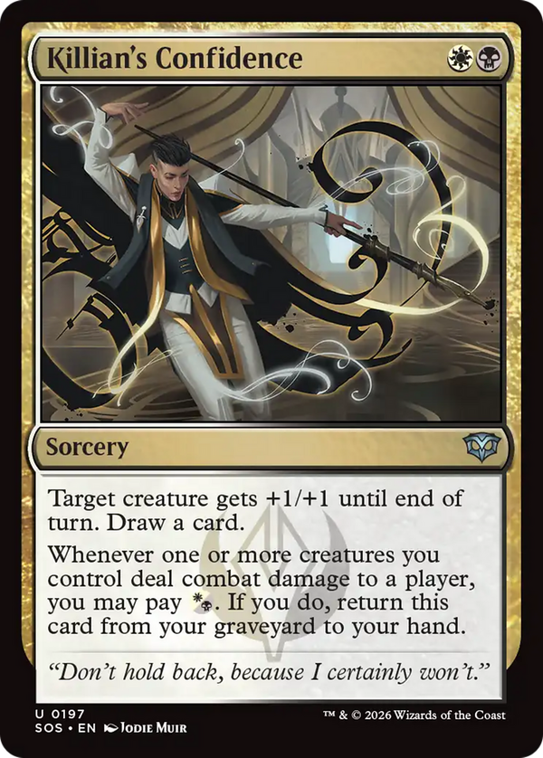Killian's Confidence (sos)