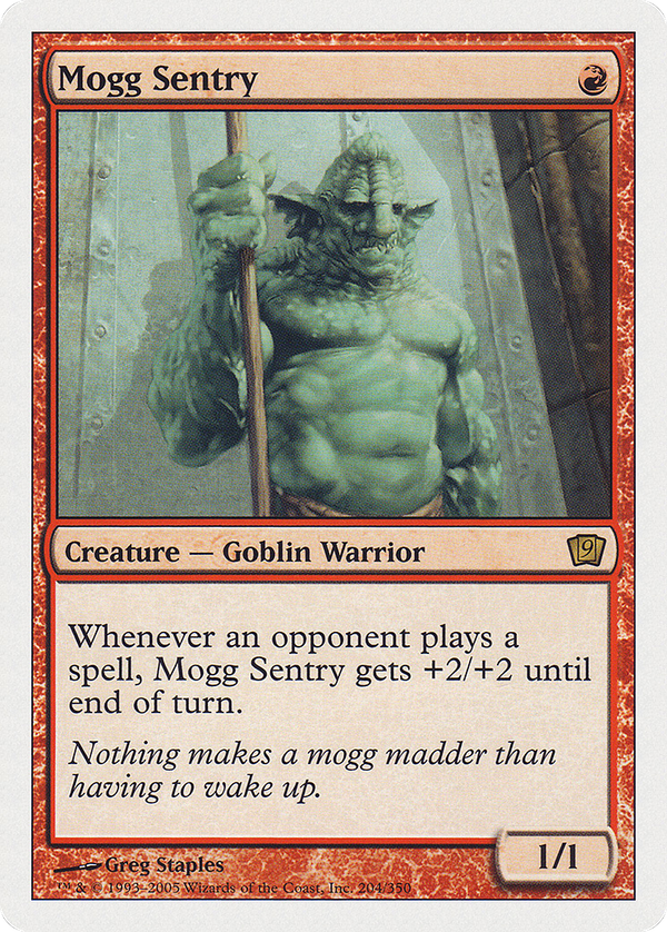 Mogg Sentry (9ed)